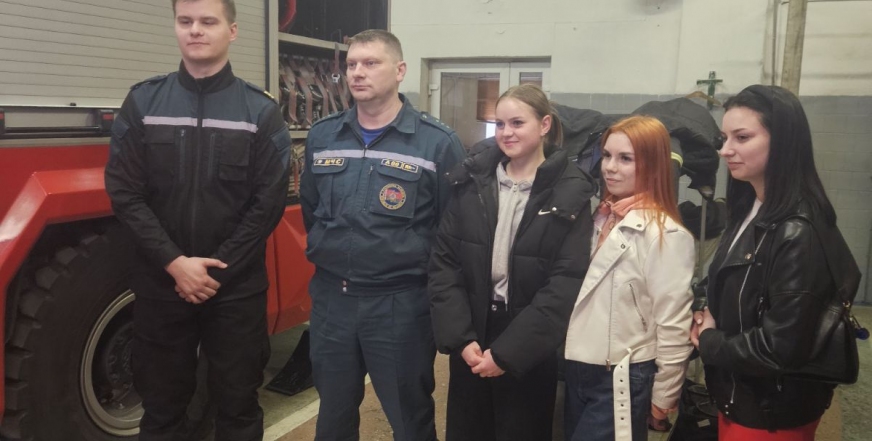 Экскурсия в Пинский ГРОЧС