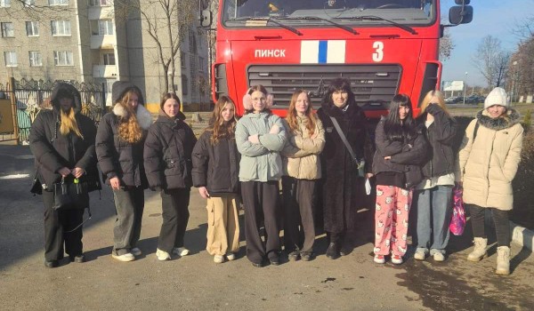 Посещение ПАСЧ-3 Пинского ГРОЧС