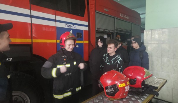 Экскурсия в Пинский горрайотдел по чрезвычайным ситуациям