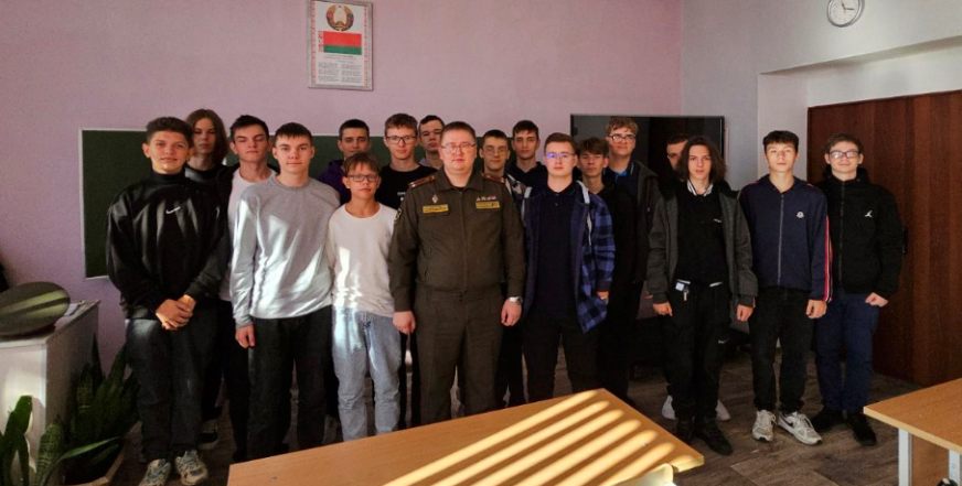 Встреча с начальником отдела призыва на военную службу
