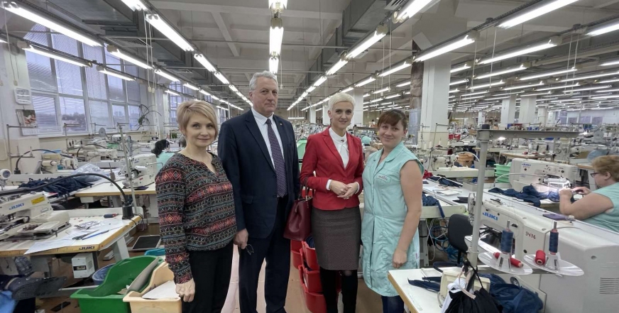 Посещение базовых организаций г. Минска